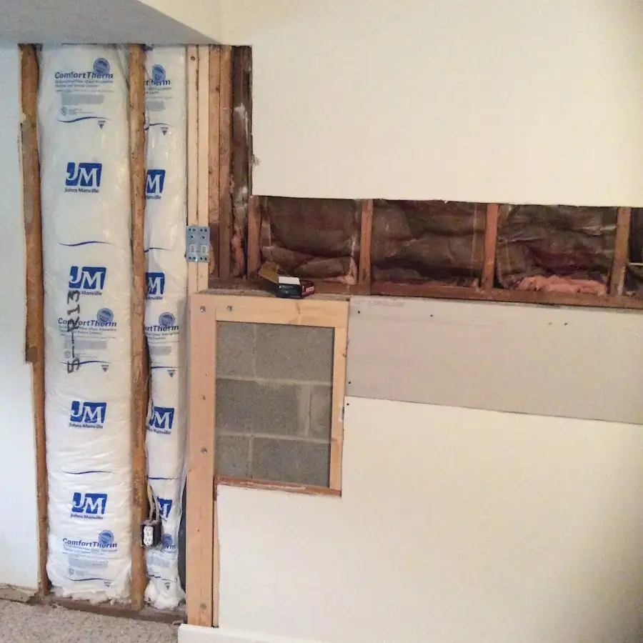 Wall insulation replacement during Odor Removal & Deodorization in Maidencreek
